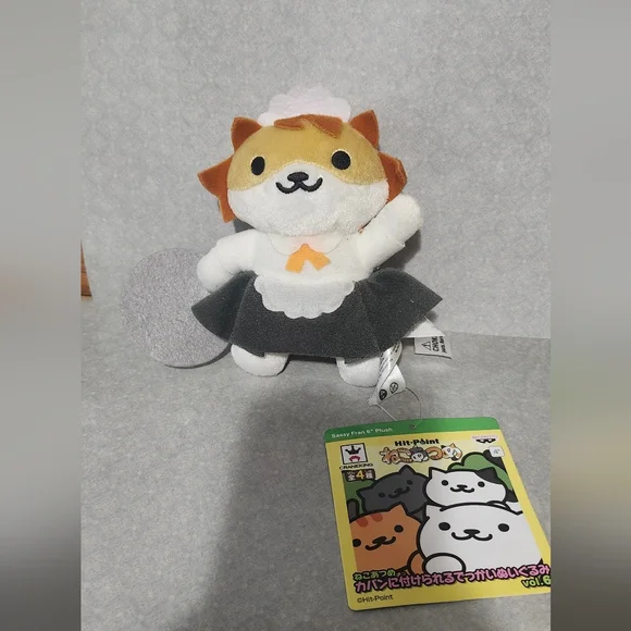 Cute Cat Plush Toy with Skirt - Picture 2 of 7